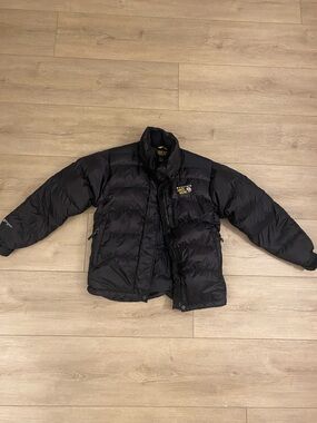 Mountain Hardware Sub Zero XS Goose Down Puffer Jacket Black